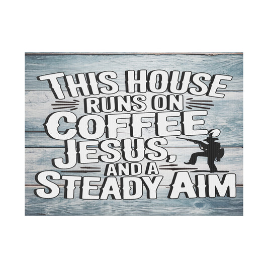 This House Plastic Yard Sign