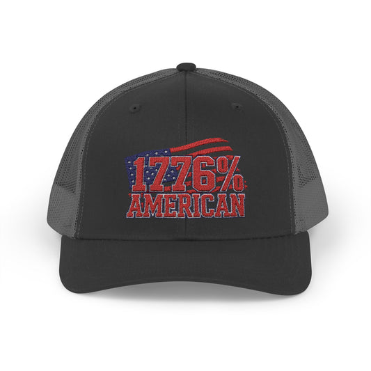 1776% American – Snapback Trucker Cap