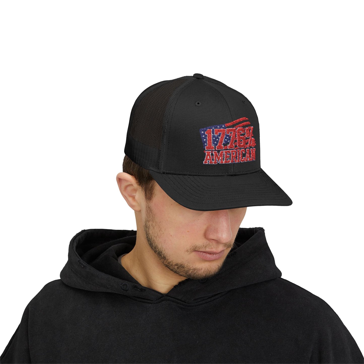 1776% American – Snapback Trucker Cap