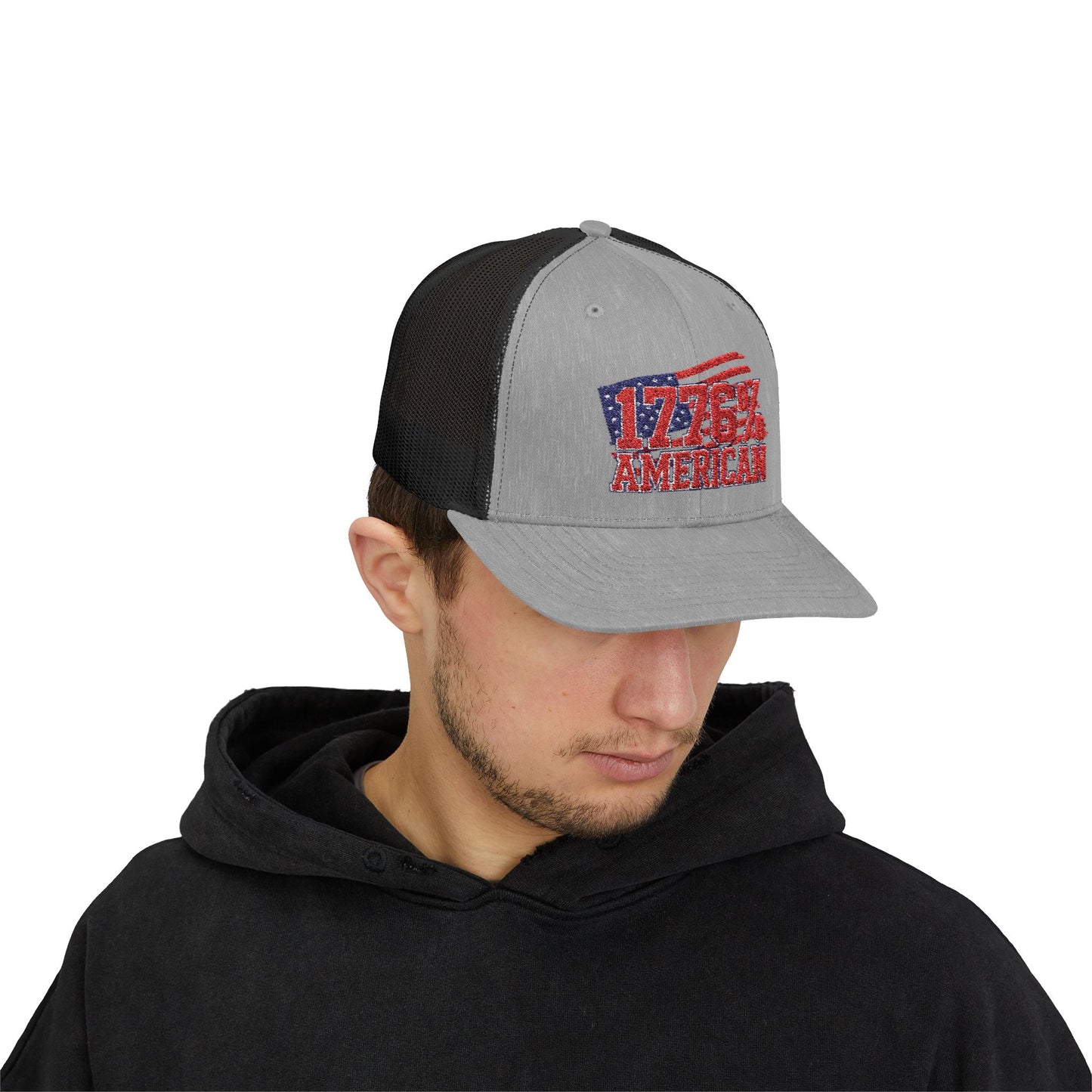 1776% American – Snapback Trucker Cap