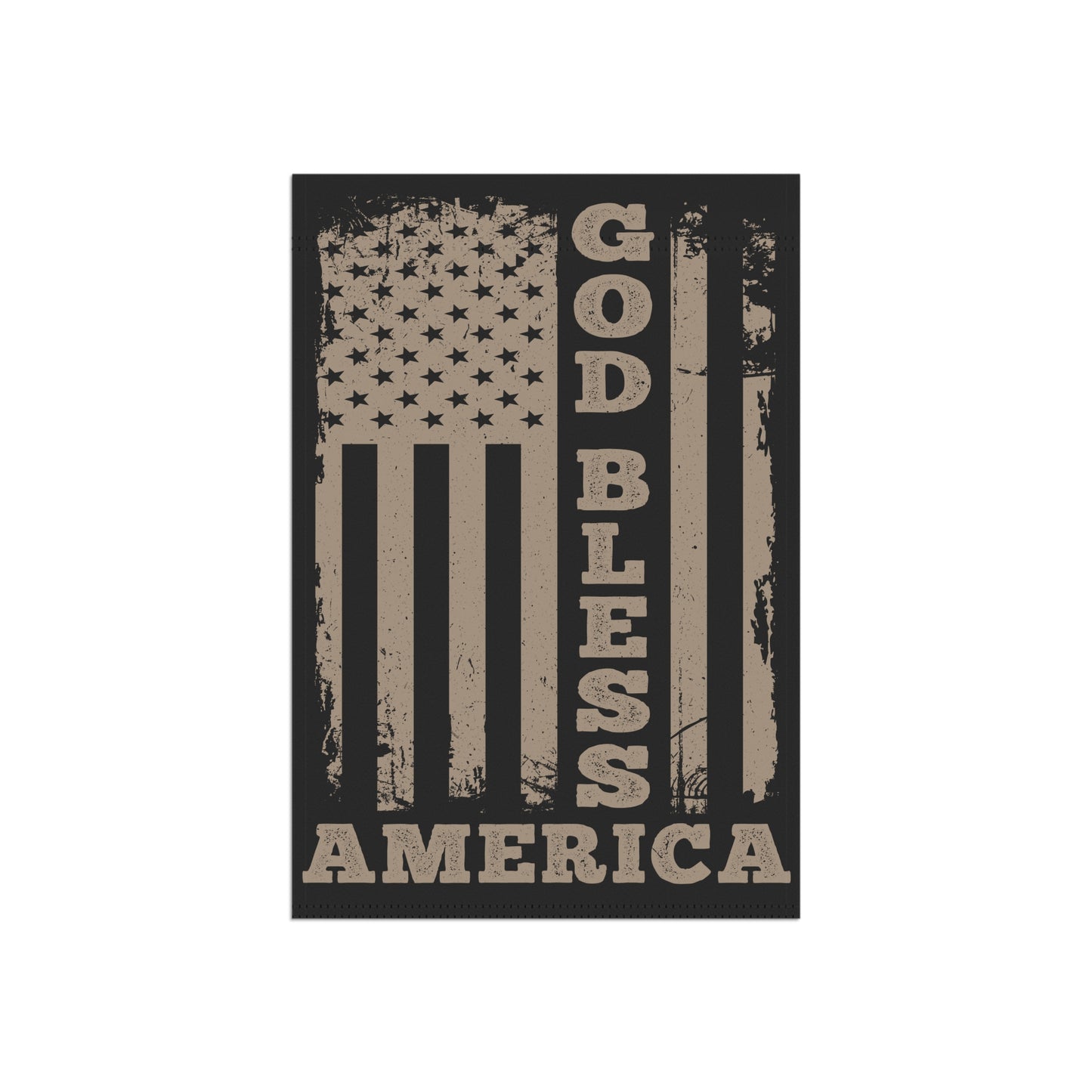 God Bless America Garden & House Banner