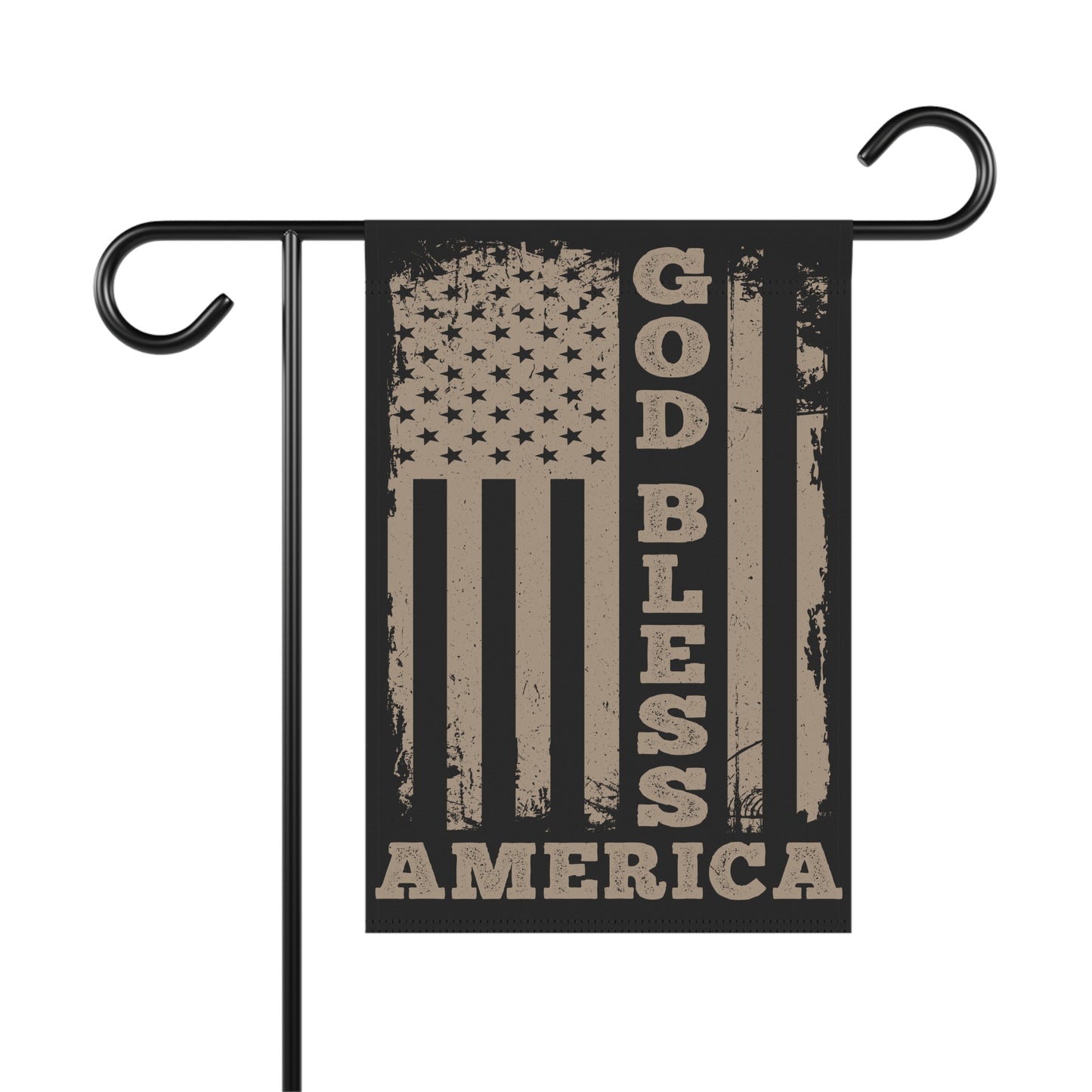 God Bless America Garden & House Banner