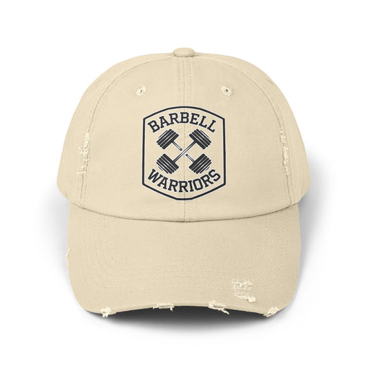 Barbell Warriors Unisex Distressed Cap