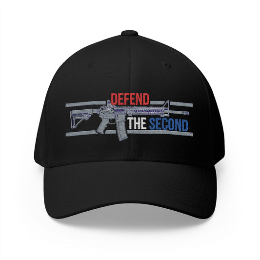 Defend the Second Closed-Back Structured Cap 💪✝️