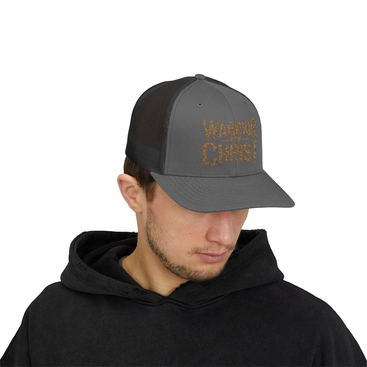 Warrior for Christ – Snapback Trucker Cap ✝️💪