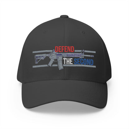 Defend the Second Closed-Back Structured Cap 💪✝️