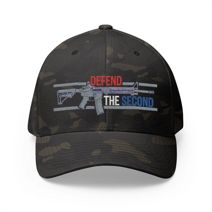 Defend the Second Closed-Back Structured Cap 💪✝️