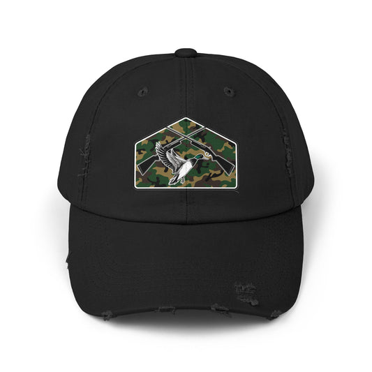 Duck Hunting Unisex Distressed Cap