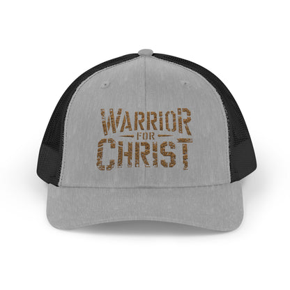 Warrior for Christ – Snapback Trucker Cap ✝️💪