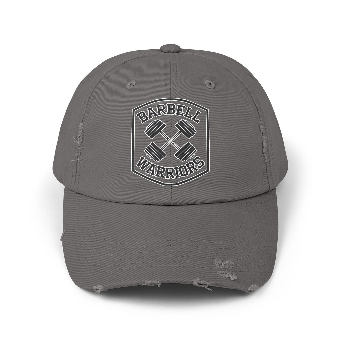 Barbell Warriors Unisex Distressed Cap