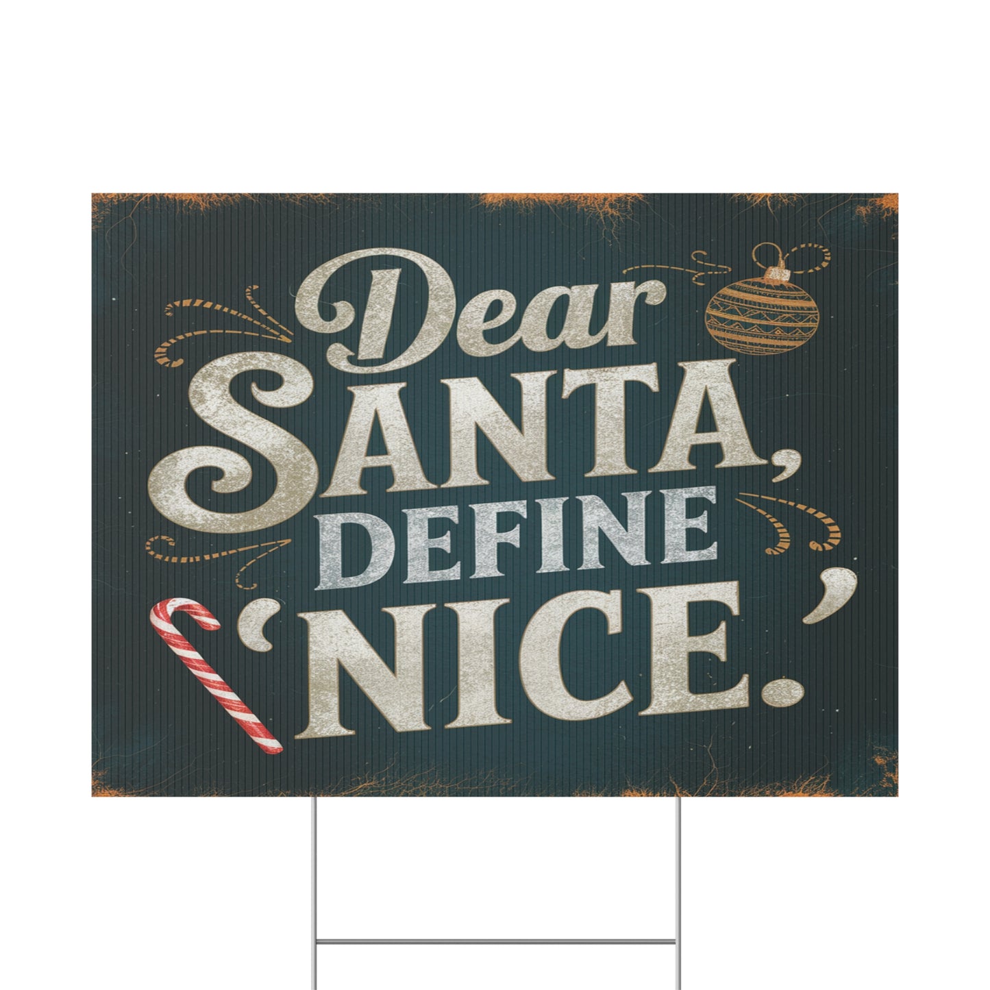 Define Nice Plastic Yard Sign