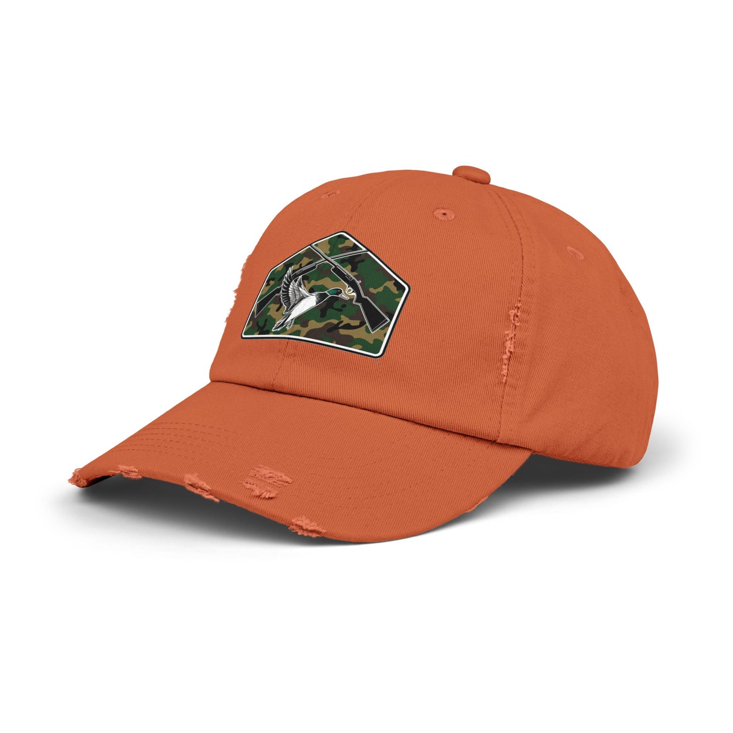Duck Hunting Unisex Distressed Cap