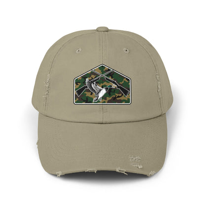 Duck Hunting Unisex Distressed Cap