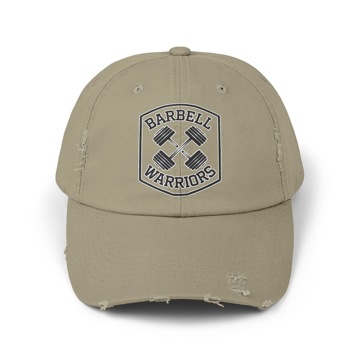 Barbell Warriors Unisex Distressed Cap