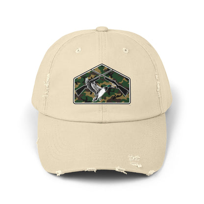 Duck Hunting Unisex Distressed Cap