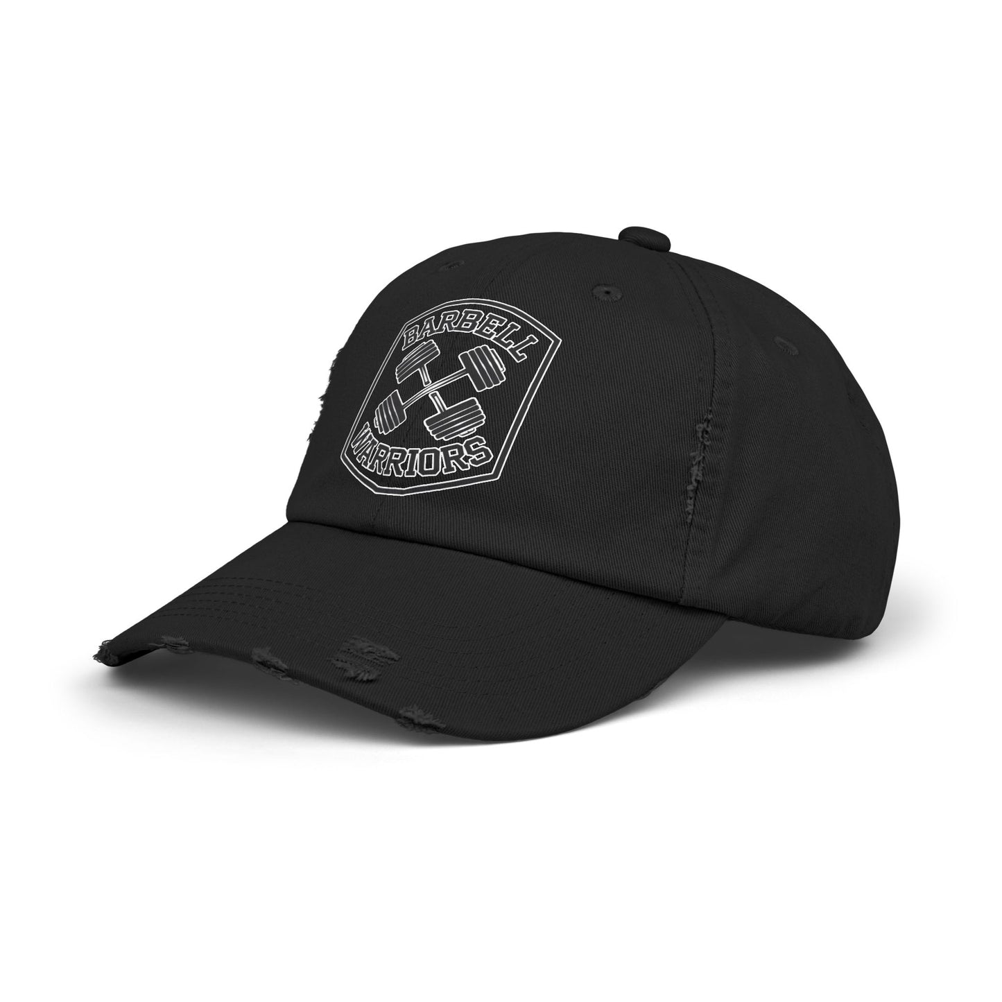 Barbell Warriors Unisex Distressed Cap