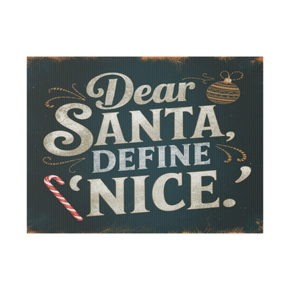 Define Nice Plastic Yard Sign