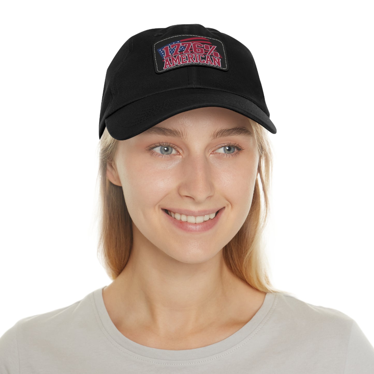 1776% AMERICAN – Classic Dad Hat 🇺🇸🦅