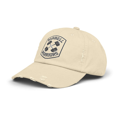 Barbell Warriors Unisex Distressed Cap