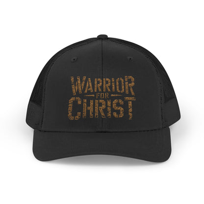 Warrior for Christ – Snapback Trucker Cap ✝️💪