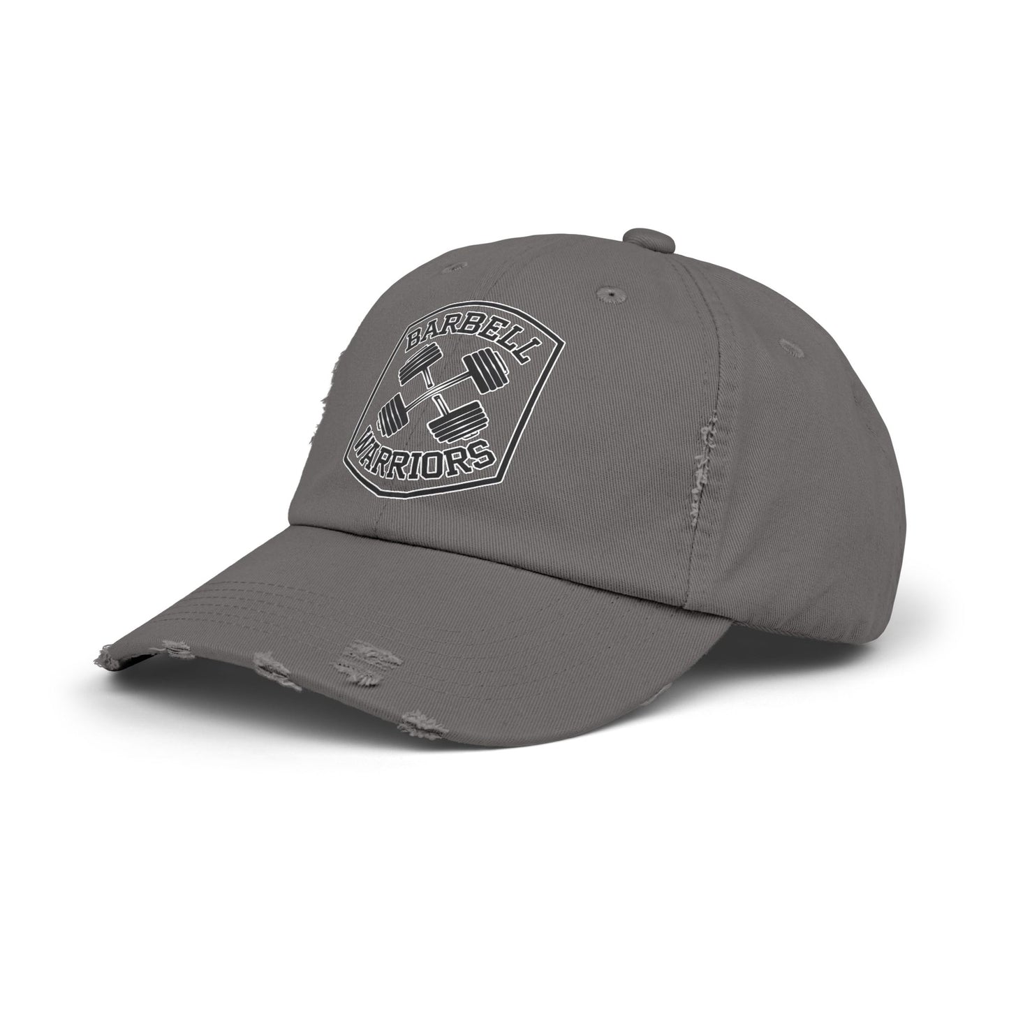 Barbell Warriors Unisex Distressed Cap