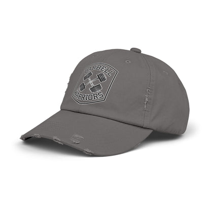 Barbell Warriors Unisex Distressed Cap