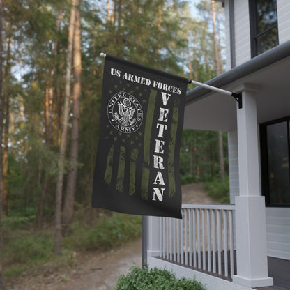 US Army Veteran House Banner