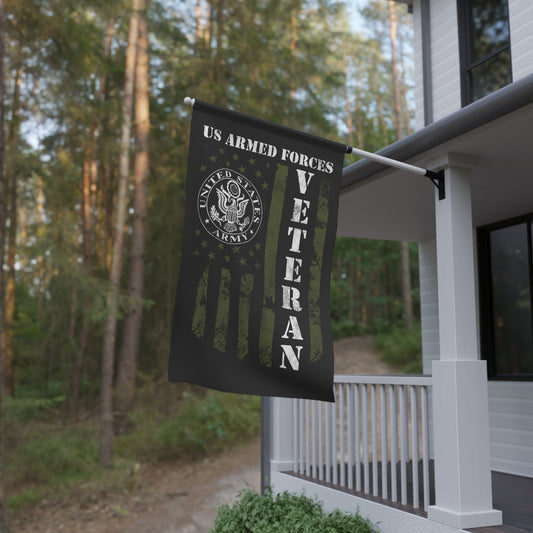 US Army Veteran House Banner