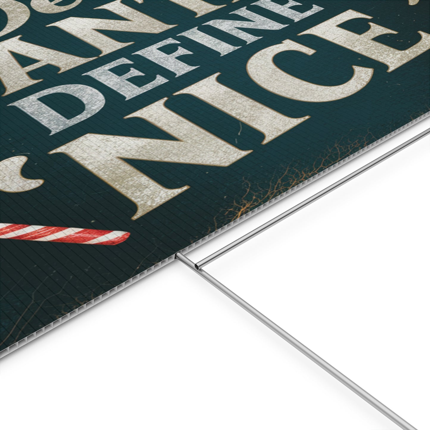 Define Nice Plastic Yard Sign