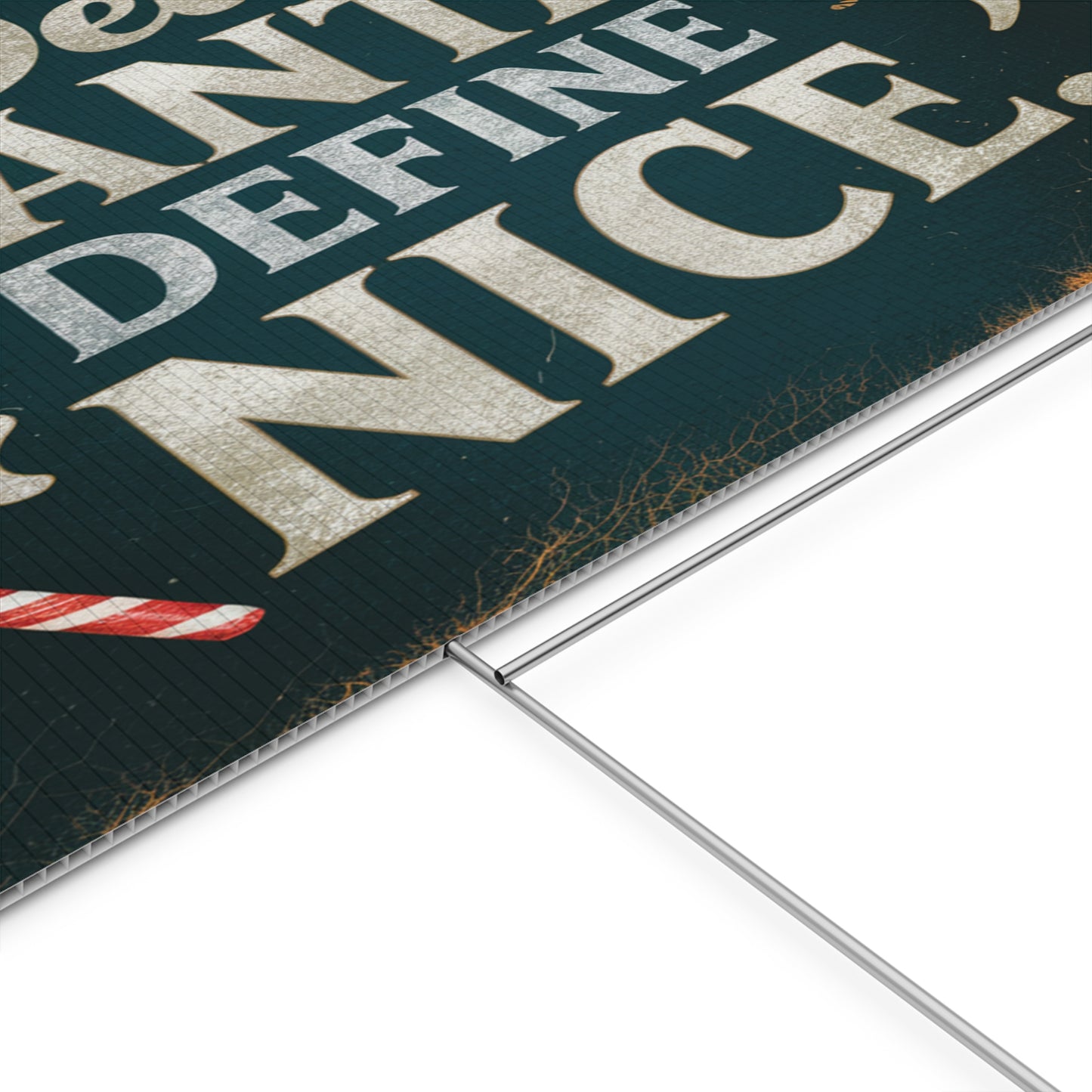 Define Nice Plastic Yard Sign