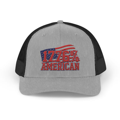 1776% American – Snapback Trucker Cap