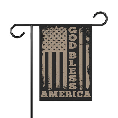 God Bless America Garden & House Banner