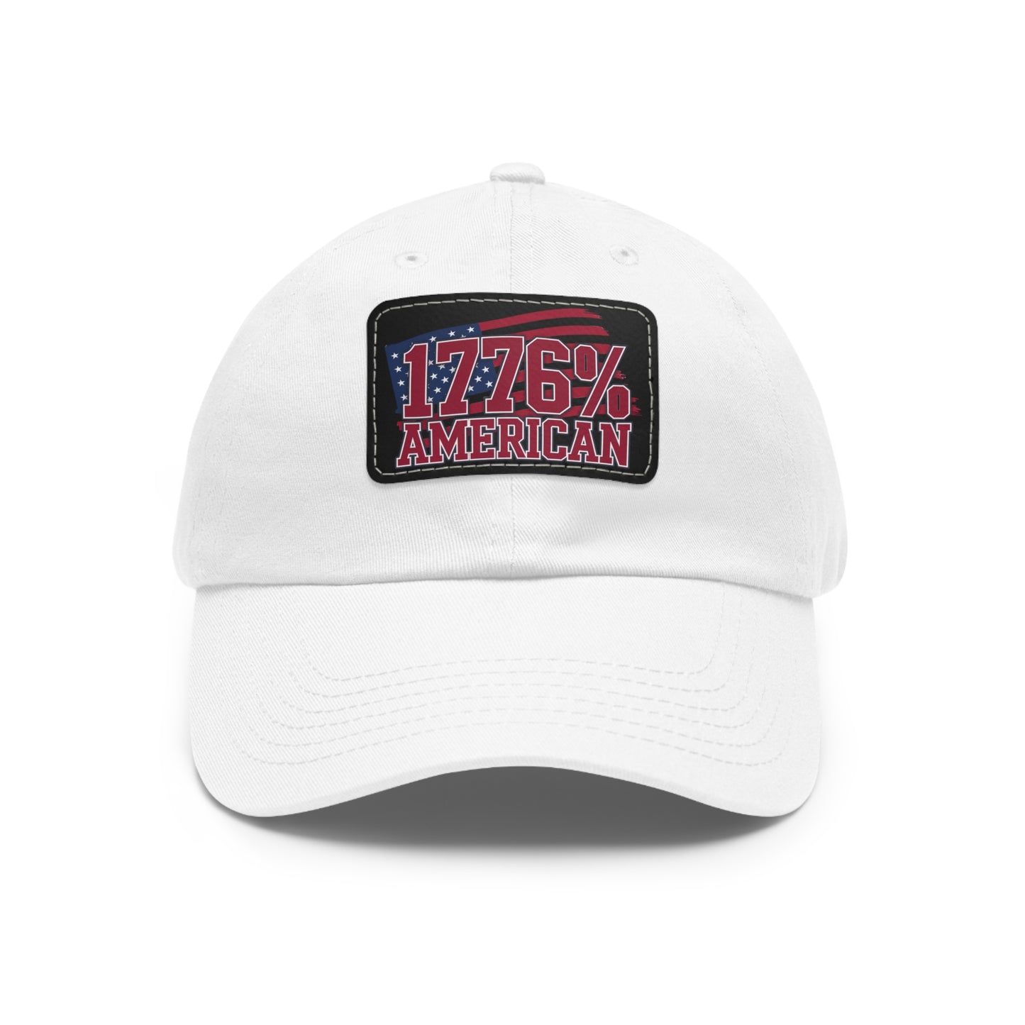 1776% AMERICAN – Classic Dad Hat 🇺🇸🦅