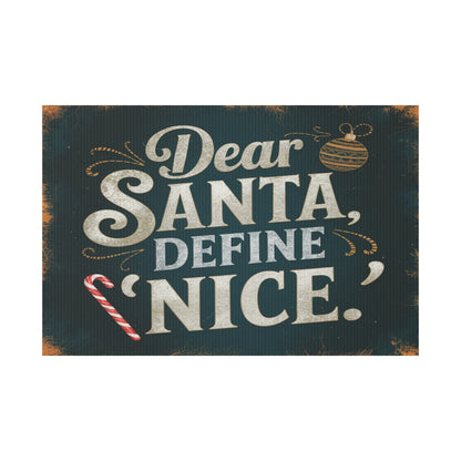 Define Nice Plastic Yard Sign