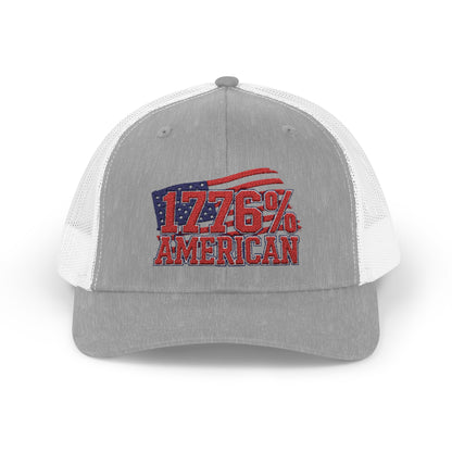 1776% American – Snapback Trucker Cap