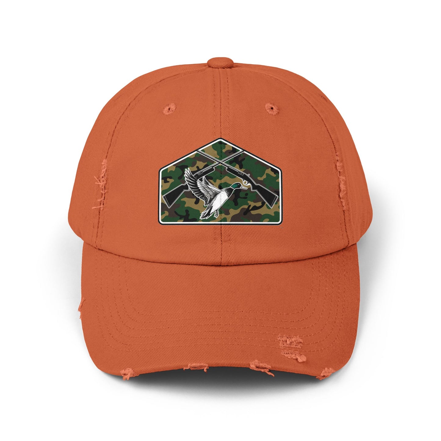 Duck Hunting Unisex Distressed Cap