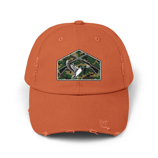 Duck Hunting Unisex Distressed Cap