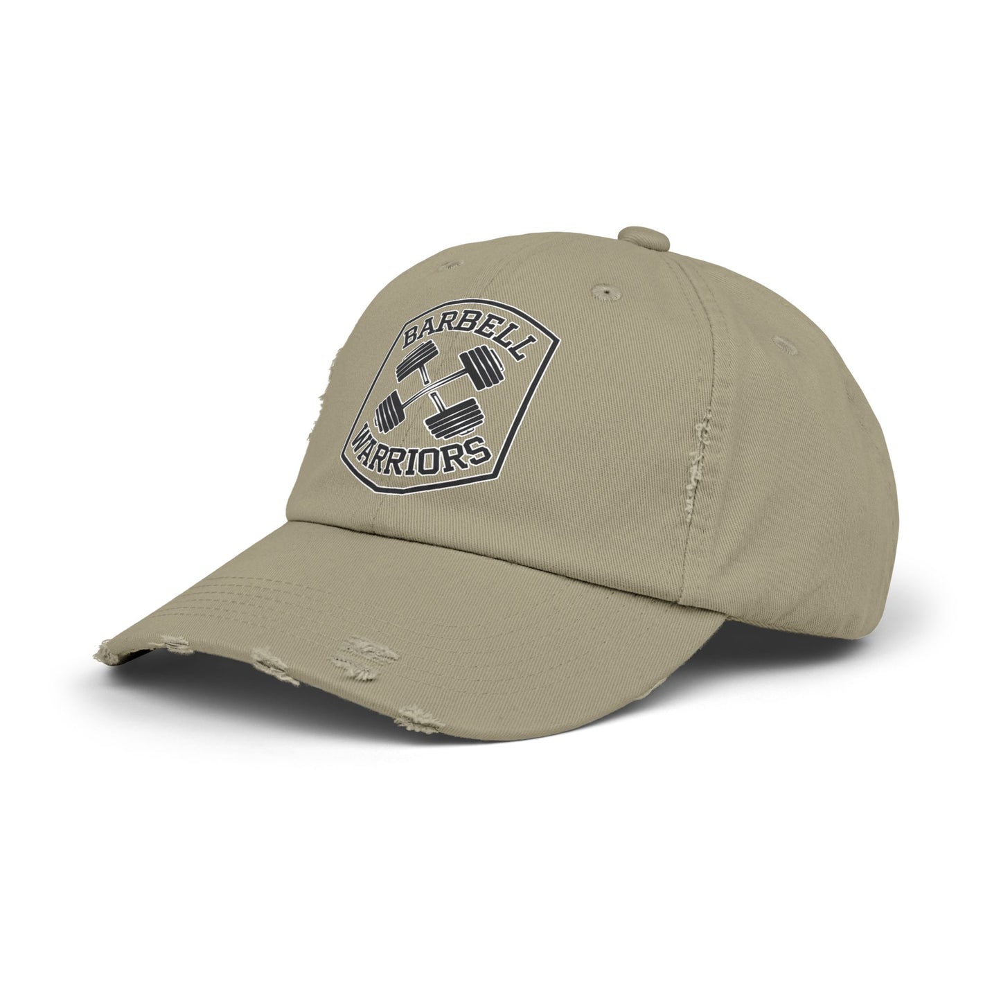 Barbell Warriors Unisex Distressed Cap
