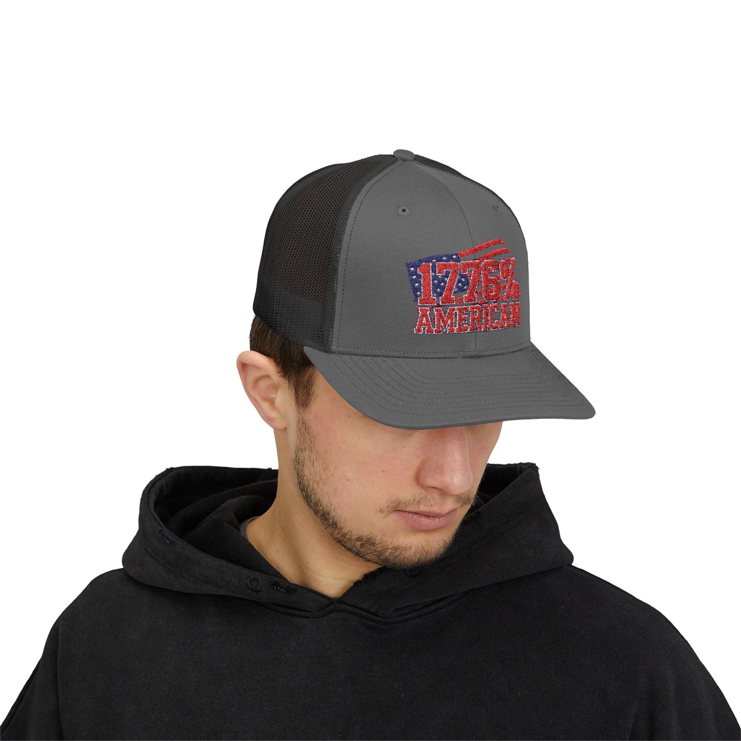 1776% American – Snapback Trucker Cap