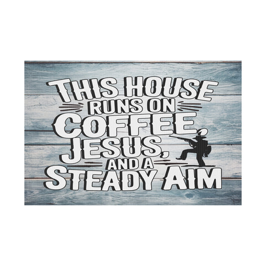 This House Plastic Yard Sign